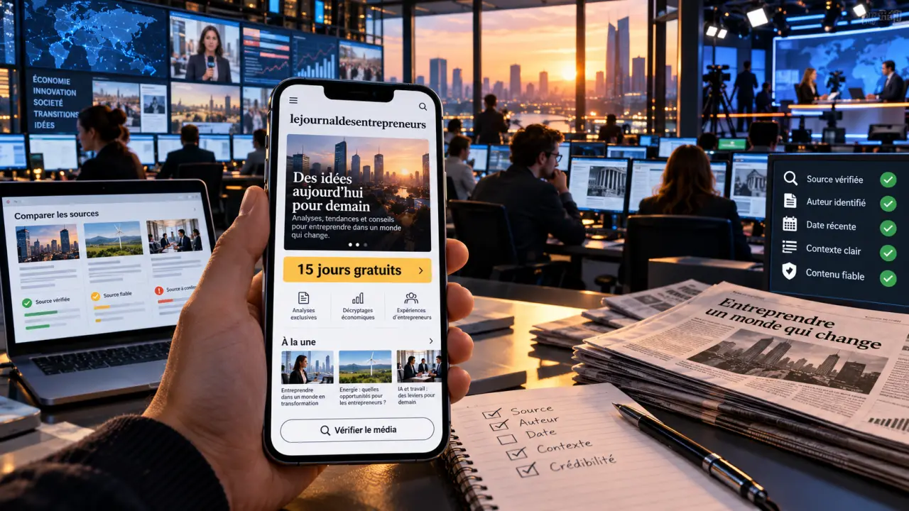 Abonnement lejournaldesentrepreneurs : vérifiez le média avant de choisir les 15 jours gratuits