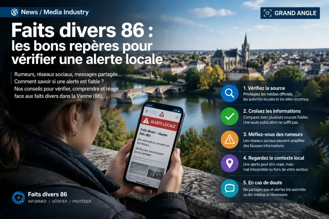 Faits divers 86 : les bons repères pour vérifier une alerte locale